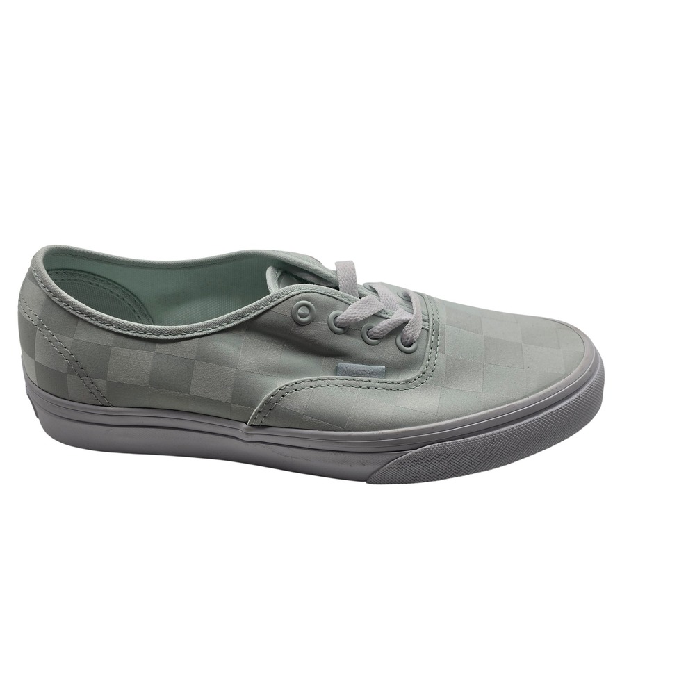 Vans Authentic Mono Checkerboard Womens 7.5 Mens 6 Grey Sneakers VN000CRQGRY